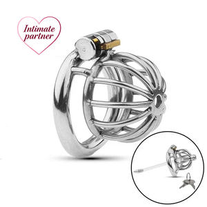 Jaula de Castidad Metálica Nueva para Hombre, Tipo 2, Anillo para Pene, Masturbación, SM, Dispositivos de Castidad Gay, Juguetes Sexuales para Adultos para Hombres - Product Image 1