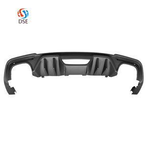 Diffuseur de pare-chocs arrière en PP noir brillant pour <span class=keywords><strong>Ford</strong></span> <span class=keywords><strong>Mustang</strong></span> <span class=keywords><strong>GT</strong></span> GT500 2018-2020, fabriqué par Honghang Factory - Product Image 2