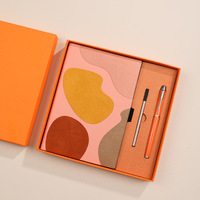 Carnet A5 personnalisé en cuir PU souple, couverture patchwork colorée, 100 feuilles, reliure à feuillet plié, pour étudiant créatif