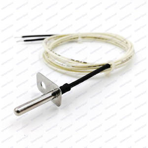 धातु सामग्री फ्लैंज आवास 450c केबल एयर फ्रायर तापमान सेंसर pt100 - Product Image 1