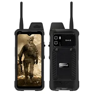 T61 ATEX IP68 Octa Core 6.3 inci ponsel pintar tahan air ponsel pintar kasar 5G DMR WaikieTalkie dengan NFC PoC PTT ponsel Android kasar