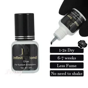 Coréia extensão dos cílios original IB Infinite + Bond cola LAVA Customized Stronger Dry rápida nova cola 5ml Menos Fumaça Sem agitação Novo