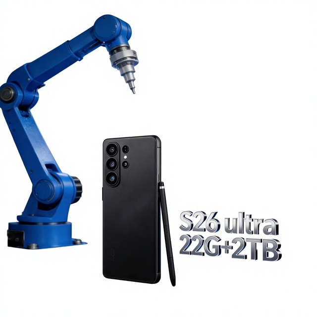 22G+2TB High Configuration 2026 New 5G Android 15 Smartphone S26 Ultra Big Screen 7.3 Inch Global Cell Phones Dual-SIM MTK
