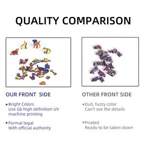 ตัวต่อไม้ <span class=keywords><strong>Orso</strong></span> Legno DIY สำหรับผู้ใหญ่และเด็ก รูปทรงสัตว์ที่ไม่เหมือนใคร ของเล่นกระดาษสำหรับเด็กอายุ 2 ปีขึ้นไป รุ่น PU-1 - Product Image 6