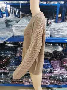 Женский кашемировый пуловер с вырезами, свитер для женщин, вязаный кашемировый свитер для женщин - Product Image 6