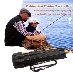 Bolsa de Almacenamiento para Aparejos de Pesca, Mochila de Hombro para Exteriores, Bolsas de Almacenamiento de Herramientas, Duraderas, Plegables, de Tela Oxford - Product Image 5