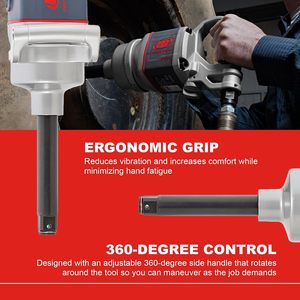 Clé à chocs pneumatique Ingersoll Rand 2850MAX-6 de 1 pouce, 5500 tr/min, poignée pistolet - Product Image 3