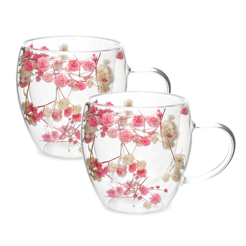 Pink and white