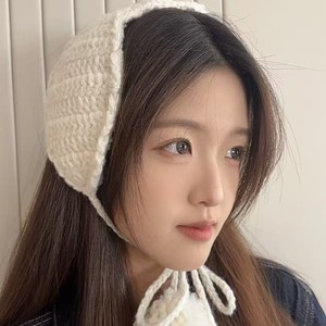 <span class=keywords><strong>Cache</strong></span>-oreilles en peluche douillets doublés polaire, <span class=keywords><strong>cache</strong></span>-oreilles tricotés thermiques coupe-vent pour l'hiver, pour filles et femmes - Product Image 2