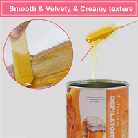 Personnalisé 400g 800g Esthéticienne Lisse Dépilatoire Aloe Vert Or Rose Doux Cire Peut Corps Cire Doux Crémeux Épilation Cire En Conserve