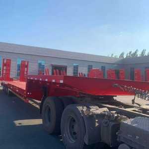 Nouvelle semi-remorque surbaissée d'occasion à 3 ou 4 essieux, 60-80 tonnes, Fengniao Shandong - Product Image 1