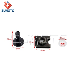 รถจักรยานยนต์แฟริ่งกระจก6X20mm สลักเกลียวสกรูยึดคลิปสำหรับยามาฮ่า - Product Image 4