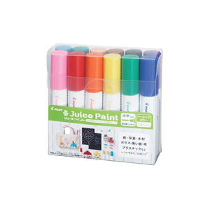 Juego de Marcadores de Punta Mediana, Marcadores Básicos Pastel Metálicos a Base de Agua, Opacos, para Madera, Vidrio, Metal, Plástico, Papel Oscuro, Manualidades - Product Image 2