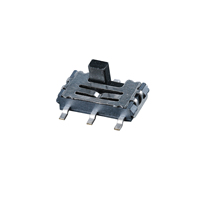Interrupteur coulissant horizontal, Micro commutateur à 12 broches, on/off, 1 paire