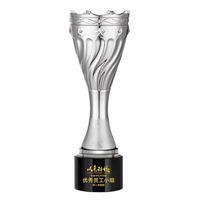 Médaille du trophée en cristal Concours de danse créative Trophée en résine Réunion annuelle Employé exceptionnel Souvenir en métal