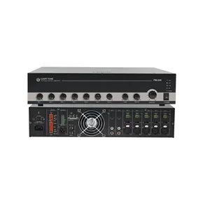 120W Big Power 70/100V Project Mixer Amplifiers With 5 MIC And 2 AUX Input For Indoor Outdoor Big Concert Events And Weeding