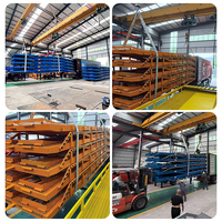 LANSHENG 6t 8t 10t 12t 15t Tragbare Mobile LKW-Laderampe Hydraulische Container-Laderampe für Gabelstapler