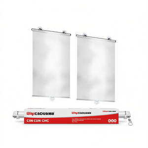 Lay.Caduame Pare-soleil rétractable pour fenêtre de voiture, 15,75 x 23,6 pouces, pour voitures, maisons, fenêtres de bureau - Product Image 1