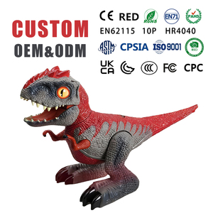 Vente Flash : Jouet Dinosaure RC T-Rex 2.4G 8 Canaux, Rotatif et Prêt à l'emploi pour Enfants, Certifié CE/GCC/EN71/UKCA/ASTM - Product Image 5