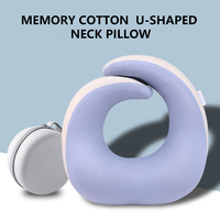 Oreiller de cou de conception d'escargot Massage ergonomique cou Logo personnalisé rebond lent voyage et bureau oreiller de cou