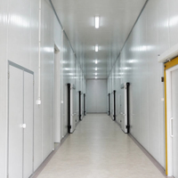 Chambre froide industrielle pour fruits et légumes, entrepôt frigorifique commercial avec unité de réfrigération à compresseur pour aliments frais