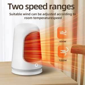 Calentador de Ambiente PTC de Escritorio, 220V, Ahorro de Energía, Mini Calentador con Termostato Ajustable, 1500W, Calentamiento Rápido, Superventas de Invierno - Product Image 6