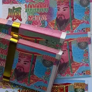 Dinero Ancestral de Pulpa Química de Marca OEM al por Mayor, Billetes Chinos con Iconos para Uso Funerario, Hecho en China - Product Image 4