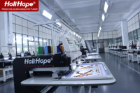 10 ans de garantie HOLIAUMA HOLIHOPE Afrique monogramme machine à broder chapeau t-shirt multi-aiguille machine à broder informatisée