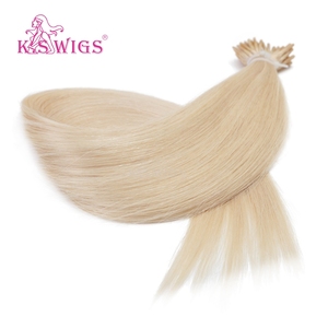 Cheveux Remy Chinois 100% Naturels en Gros, I-TIP, Cuticules Alignées, Vierge, Double Drawn, Doux, Sans Perte, Couleur Mèches Blanches, Lisses Naturels - Product Image 6