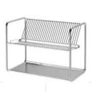 Stainless Steel Modern Standing <b>Kitchen</b> <b>Racks</b> Dishes Bowls Drain <b>Racks</b> Tableware Storage <b>Racks</b> Waterproof Non-Folding Design - Product Image 2