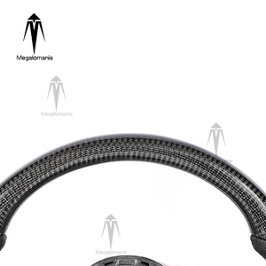 Volant de voiture en fibre de carbone neuf pour <span class=keywords><strong>Audi</strong></span> S RS A3 A4 B8 B9 A5 A6 A7 C8 A8 D4 D5 D6 Q3 Q5 Q5 SQ5 RS3 RS4 RS5 RS6 RS7 R8 - Product Image 3