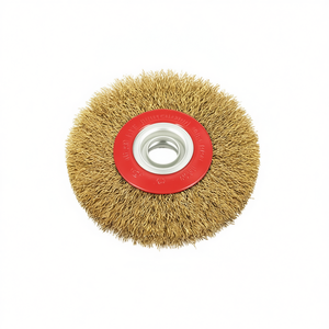 TTAKE Circular <b>Brush</b> 200x25 Mm Steel <b>Wire</b> Abrasive For Metal Polishing - Product Image 2