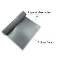 Bâche argentée de qualité supérieure LG1200S 1200g pour camion et remorque, série Silver, taille personnalisée