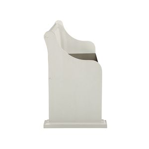 DB Joanna Banc blanc avec dossier Chaise de salon élégante - Product Image 4