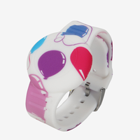 Étui de protection pour enfants Air Tag-Tracker GPS et dragonne en bracelet en silicone durable en caoutchouc