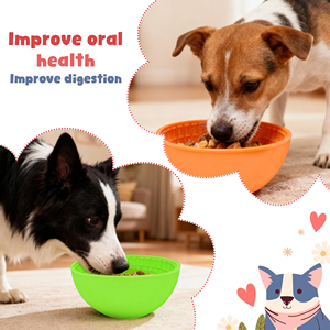 Nuevo Plato para Perros Antiasfixia, Plato de Alimentación Lenta, Personalizable con Logotipo, Silicona Duradera, Fácil de Limpiar - Product Image 5