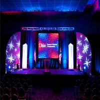 Interior P6 768*768Mm Simple hierro fijo publicidad interior Led pantalla Gloshine interior Led Panel pantalla