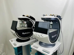 Appareil Facial Portable 7-en-1 à Oxygène, Machine Faciale Intelligente Bleu <span class=keywords><strong>Glace</strong></span>, Microdermabrasion Hydra avec Analyse <span class=keywords><strong>de</strong></span> la Peau 2026 - Product Image 1