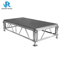 Scène d'assemblage en aluminium, plateforme de scène, scène de mariage, petite scène de concert – Fournisseur direct usine