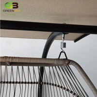 Chaise balançoire suspendue en acier pour Patio, mobilier d'extérieur, bon marché, Bali
