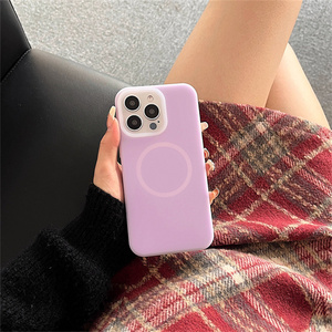 Coques de téléphone en silicone liquide Lichicase, effet peau, vente en gros, pour Honor Magic8 <span class=keywords><strong>Magic</strong></span> 8 Pro, compatible avec la charge sans fil - Product Image 2