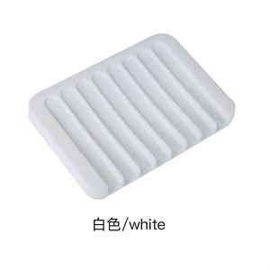 Durable Eco-Friendly Silicone <b>Soap</b> Holder Case for Bathroom Travel Drain Bath & Toilet Supplies - Product Image 3