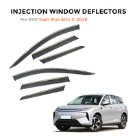 Déflecteurs de fenêtre latérale pare-pluie pour Toyota Cruiser 2019-2020 accessoires auto