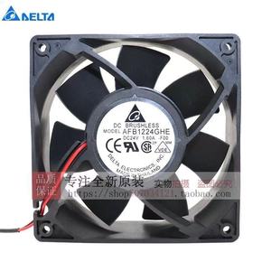 เดลต้า AFB1224GHE พัดลมไร้แปรงถ่าน DC ขนาด 120 มม. 24V 1.6A พัดลมระบายความร้อนฮีทซิงค์ - Product Image 1