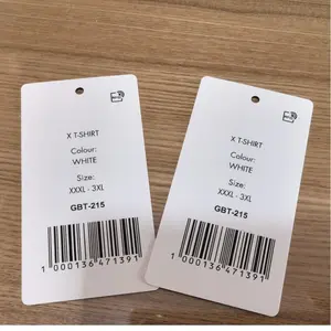 Free Sample RFID Hangtag Labels Rfid Garment Shoes Tags For Clothes Shoe Inventory Retail Management