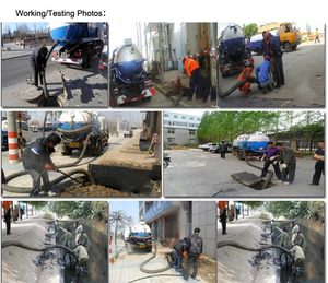 자동 디젤 12000L 10000L 슬러리 슬러지 하수 흡입 트럭 (유로 3 배출가스 기준, 1-10톤 적재 용량, 최저가) - Product Image 6