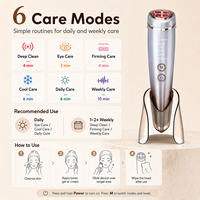 Appareil de Soin Facial Haut de Gamme Tendance pour le Renouvellement Cutané, le Sculptage du Visage en V, un Effet Raffermissant, le Traitement des Peaux Ternes et les Compresses Chaudes et Froides