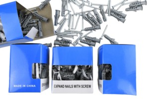 6 mm plastik duvar tak plastik çapa plastik genleşme borusu - Product Image 6