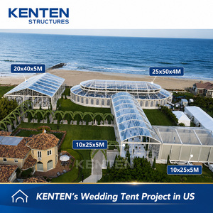 Customized Outdoor Luxury Clear Marquee Event Party Wed <strong>Tent</strong> 20x40 30x50 Transparent <strong>Large</strong> Commercial Wedding <strong>Tents</strong> for Event - Product Image 6