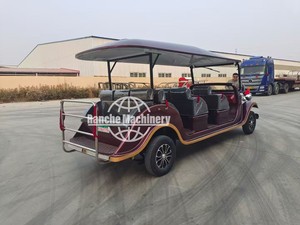 รถบัสไฟฟ้าวินเทจสุดหรูกำลังเป็นที่นิยม รถไฟฟ้าคลาสสิก 8 ที่นั่ง สำหรับอุตสาหกรรมการท่องเที่ยวและการบริการ - Product Image 5